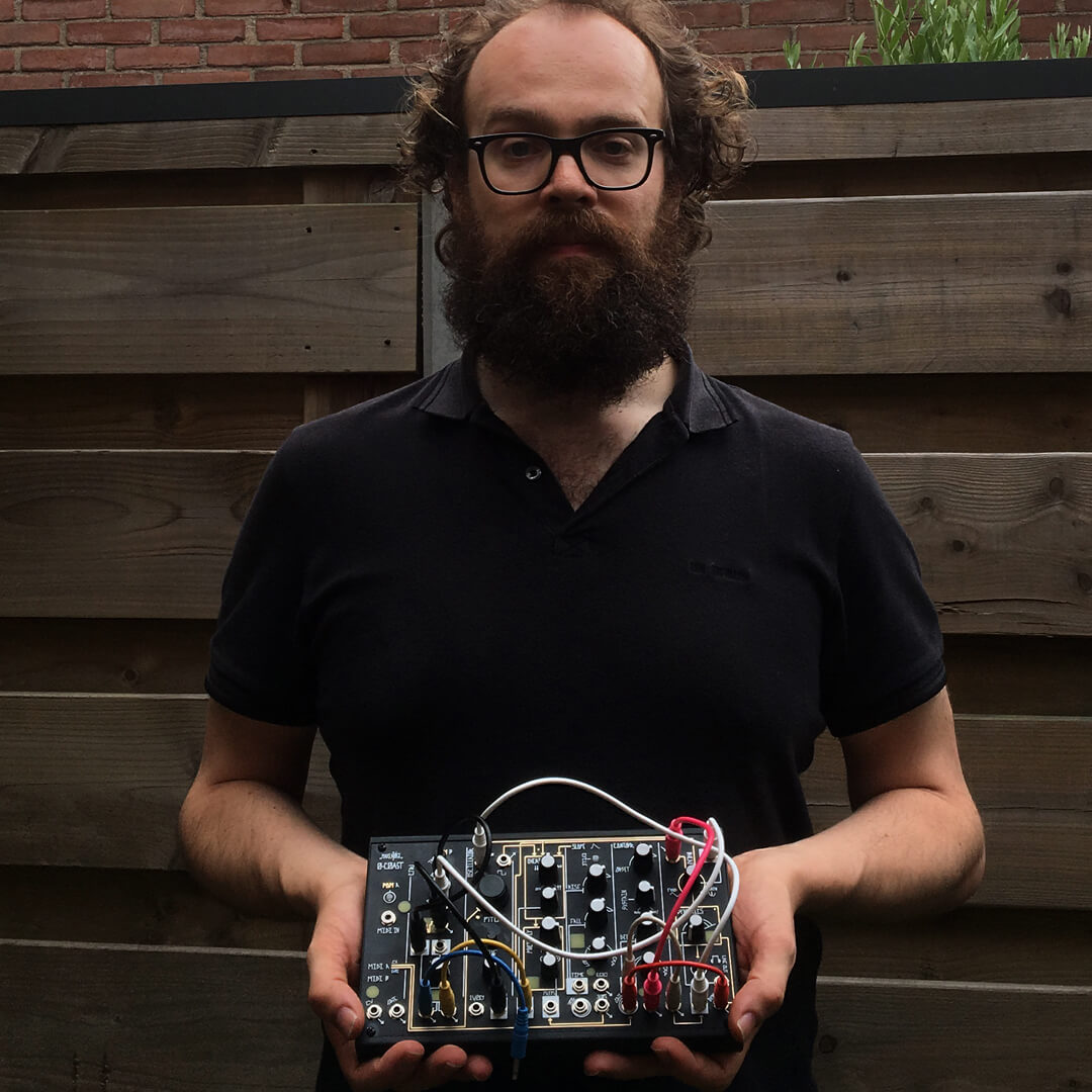The 0-COAST music synthesizer is a single voice patchable synthesizer.